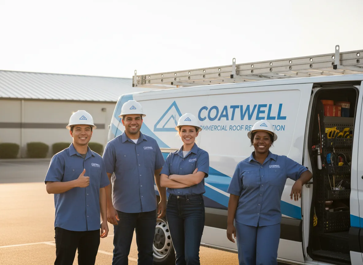 Commercial roof coating company in Casco, MI